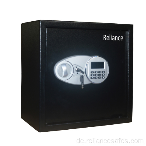 Black Steel Security Safe mit digitaler Tastatur